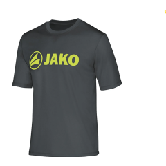 JAKO T-shirt fonctionnel Promo | anthracite/citron vert | Taille : L