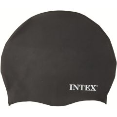 Bonnet de bain Intex noir | Silicone