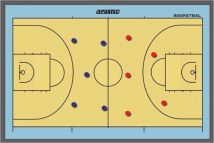 Sportec Basketball Coachboard Magnetic 46 X 30 cm