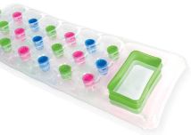 Matelas de plage transparent Vert