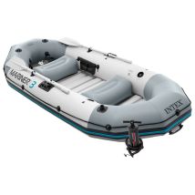 Intex Mariner 3 Set | Bateau gonflable à fond dur pour trois personnes