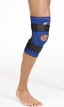 Stabilisateur de genou Patello plus II bleu/noir/blanc M