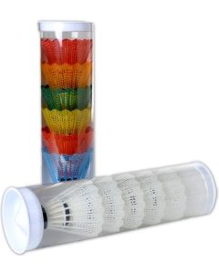 6 navettes en plastique dans un tube - couleur