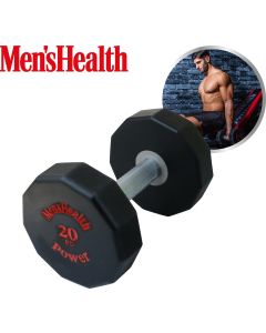Men's Health Haltères en uréthane - 20 KG