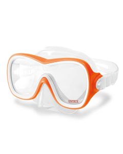 Masque de plongée Intex orange à partir de 8 ans | Wave rider