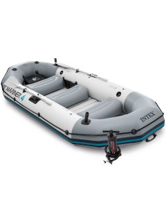 Intex Mariner 4 Set | Bateau gonflable à fond dur pour 4 personnes