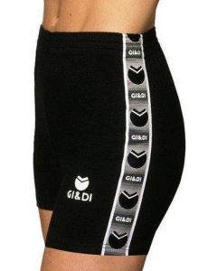 GI&DI Femmes 370 Short de sport noir - Taille S