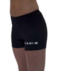 GI&DI Short femme 3424 Short de sport noir - Taille XXXL