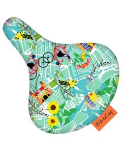 Tapis de selle BikeCap Get Lost Amsterdam