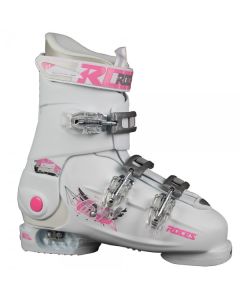 Chaussures de ski Roces Idea Free - Blanc/Rose