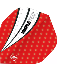 BULL'S 12 BULL'S Dimpletec Red Flights B-Standard B-Std. (50207)