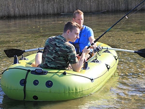 Outwave Shark rowing boat