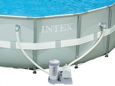 Piscine Intex avec pompe à filtre